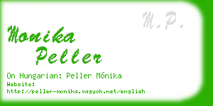 monika peller business card
